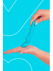 Vibro rechargeable LunaCharm bleu - FairyGasm