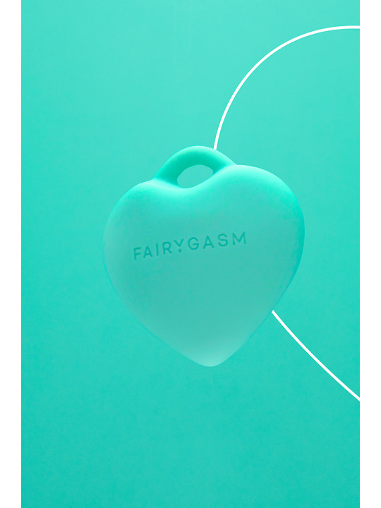 Stimulateur pendentif PleasureStone vert - FairyGasm