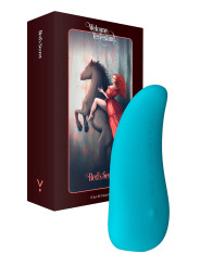 Mini vibro rechargeable ThrillLeaf bleu - FairyGasm