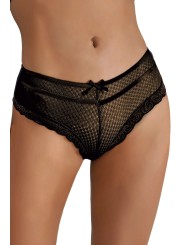 Tanga noir dentelle - Paris Hollywood