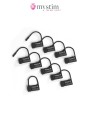 Scellés plastiques pour cage Pubic Enemy - Mystim