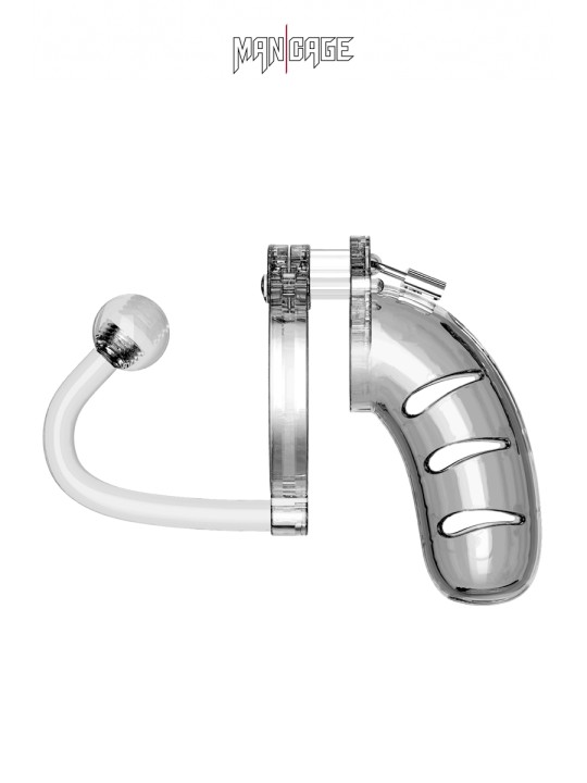 Cage de chasteté 11,5cm avec plug - ManCage 11