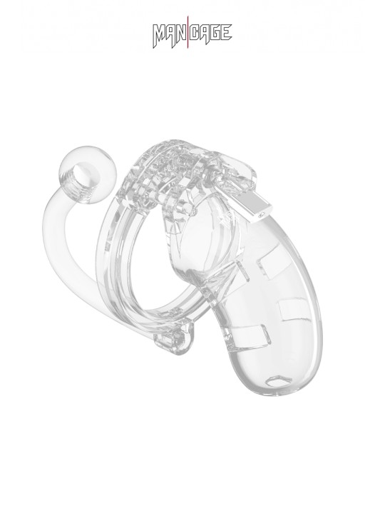 Cage de chasteté 9cm avec plug - ManCage 10