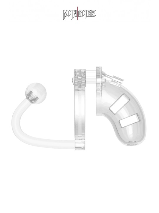 Cage de chasteté 9cm avec plug - ManCage 10