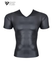 T-shirt wetlook noir - Regnes