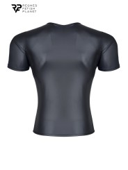 T-shirt wetlook noir - Regnes