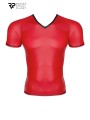 T-shirt wetlook rouge - Regnes