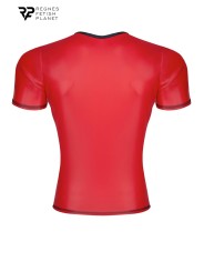 T-shirt wetlook rouge - Regnes