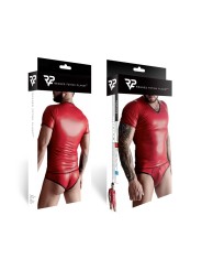 T-shirt wetlook rouge - Regnes
