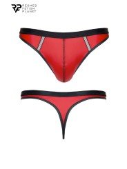 String en wetlook rouge - Regnes