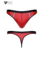 String en wetlook rouge - Regnes