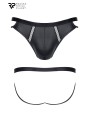 Jock strap noir wetlook - Regnes