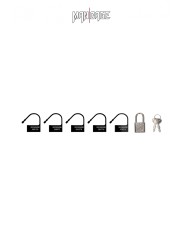 6 Cadenas  noir - Mancage