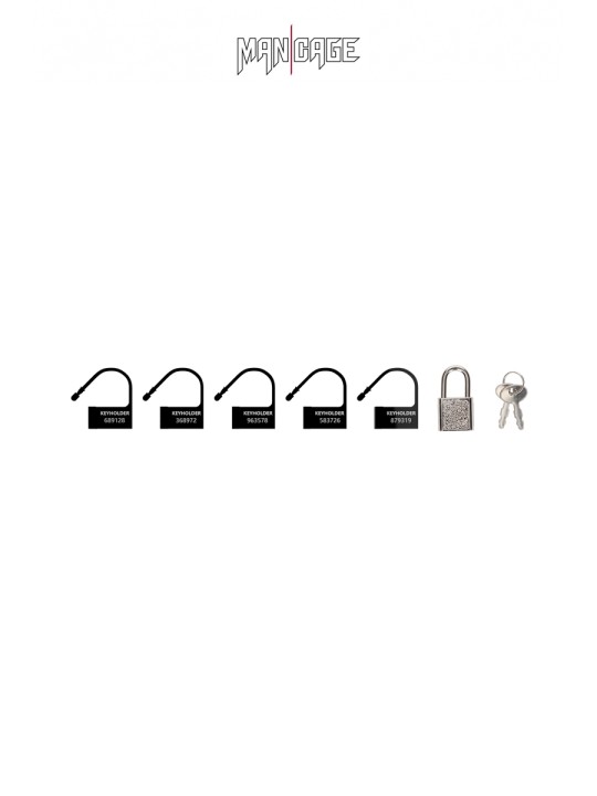 6 Cadenas  noir - Mancage