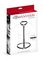 Harnais buste à pointes - Fetish Tentation