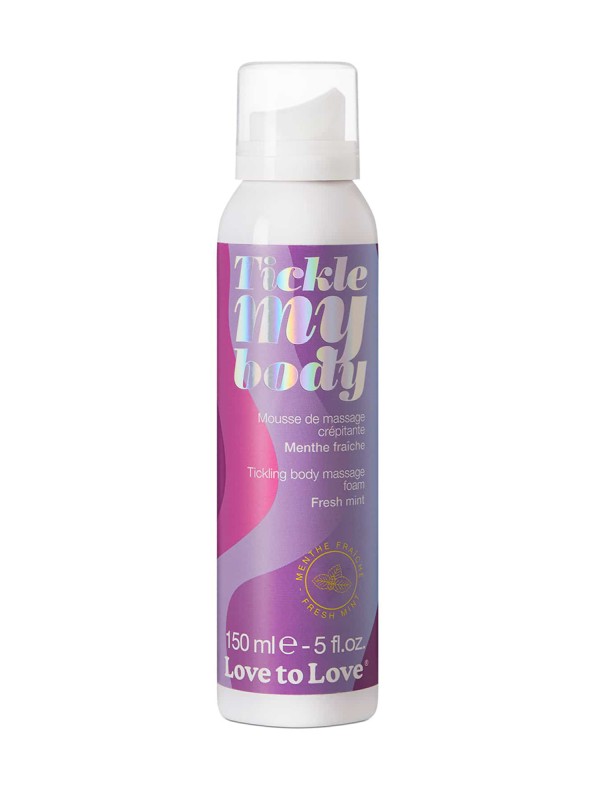Mousse massage crépitante - menthe