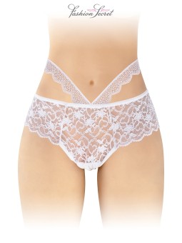 Culotte ouverte blanche Marie - Fashion Secret