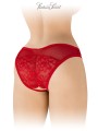 Tanga rouge ouvert Ava - Fashion Secret