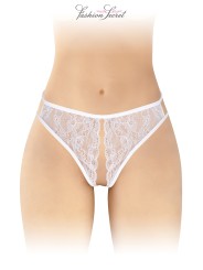 String blanc ouvert Victoria - Fashion Secret