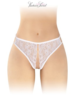String blanc ouvert Victoria - Fashion Secret
