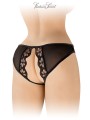 Culotte noire ouverte Ambre - Fashion Secret