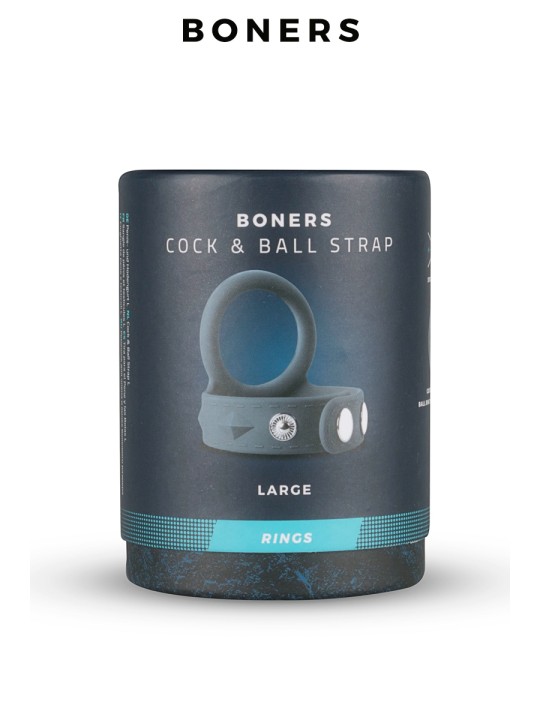 Cock et Ball Strap silicone - Boners