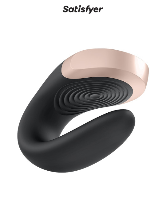 Stimulateur Double Love noir - Satisfyer