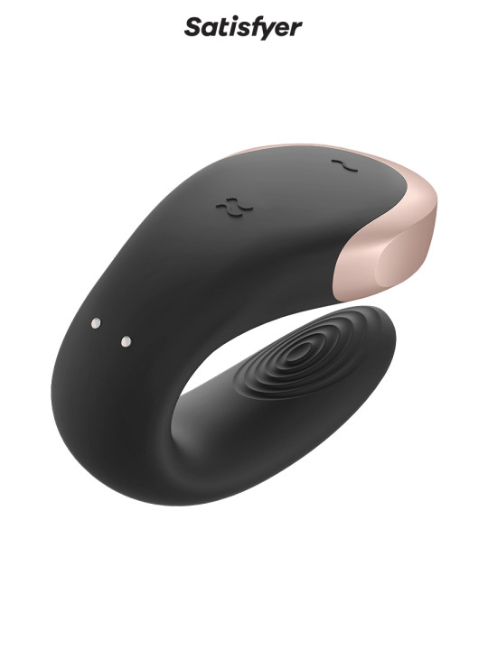 Stimulateur Double Love noir - Satisfyer