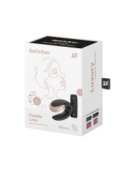 Stimulateur Double Love noir - Satisfyer