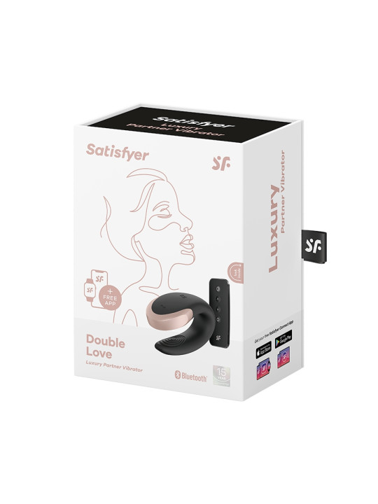 Stimulateur Double Love noir - Satisfyer