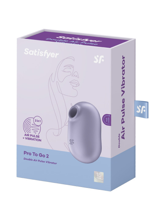 Stimulateur Satisfyer Pro To Go 2 lavande