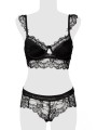Ensemble culotte et balconnet dentelle - Grey Velvet
