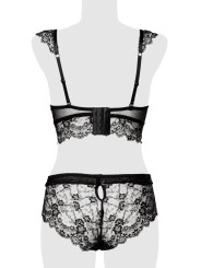 Ensemble culotte et balconnet dentelle - Grey Velvet