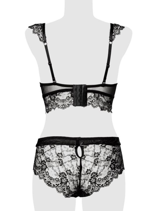 Ensemble culotte et balconnet dentelle - Grey Velvet