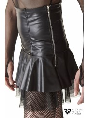 Jupe noire taille haute - Regnes