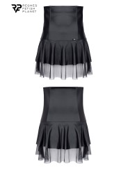 Jupe noire taille haute - Regnes