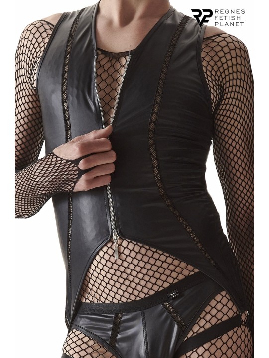 Body ouvert à zip - Regnes