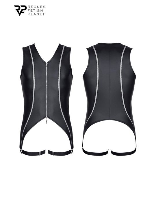 Body ouvert à zip - Regnes