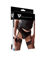 Porte-jarretelles et slip noir - Regnes