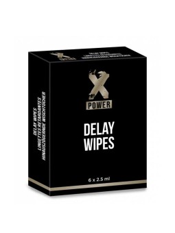 6 lingettes retardantes - XPOWER