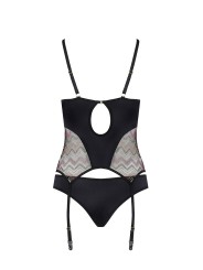 Guêpière et culotte Lagerta - Casmir
