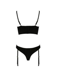 Ensemble culotte à jarretelles et bustier Lara - Casmir