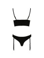 Ensemble culotte à jarretelles et bustier Lara - Casmir