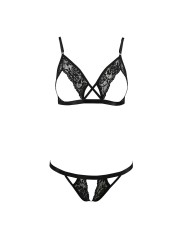 Ensemble sexy ouvert Diabolina - Passion