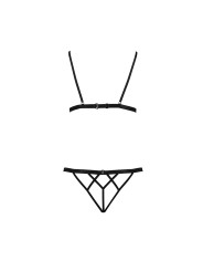 Ensemble sexy ouvert Diabolina - Passion