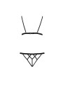 Ensemble sexy ouvert Diabolina - Passion