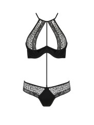 Ensemble Scarlet Bikini noir - Passion