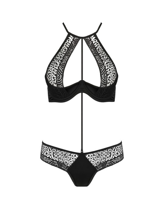 Ensemble Scarlet Bikini noir - Passion