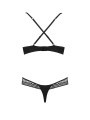 Ensemble Scarlet Bikini noir - Passion