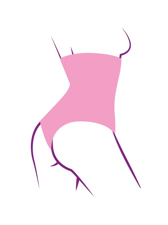 Gaine string invisible - Starbust